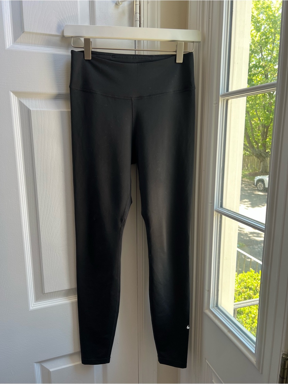 Nike Dri-FIT High Rise 7/8 Leggings Women’s M Black Pocket Athletic
